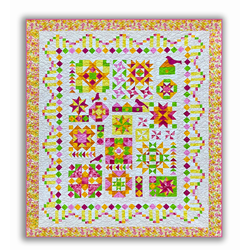 Radiant Melody Queen Size Quilt Kit300 Day Quilt Challenge ~ Quilt #1!